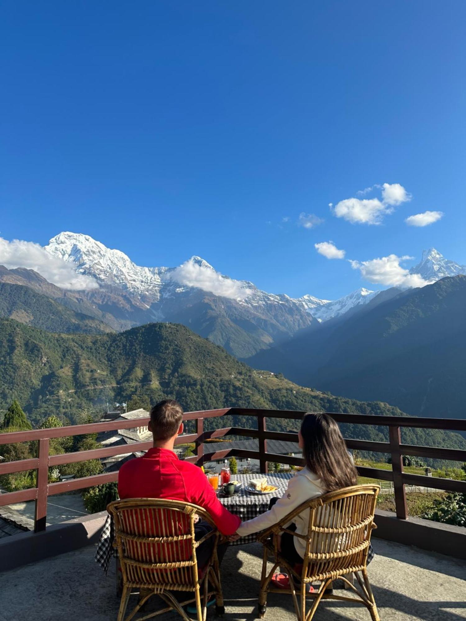 Hill Top Lodge Ghandruk Astam المظهر الخارجي الصورة